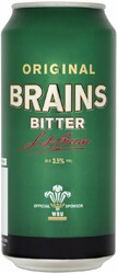 Пиво "Brains" Bitter, in can, 0.44 л