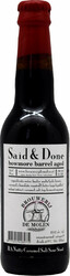 Пиво De Molen, "Said & Done" Bowmore BA, 0.33 л