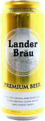 Пиво "Lander Brau" Premium Pilsner, in can, 0.5 л