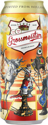 Пиво "Grossmeister", in can, 0.5 л