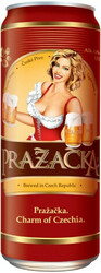 Пиво "Prazacka" Svetle, in can, 0.5 л