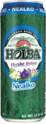 Пиво "Holba" Horske Byliny Nealko, in can, 0.5 л