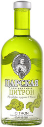 Водка "Царская" Оригинальная Цитрон, 0.7 л