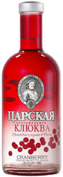 Водка "Царская" Оригинальная Клюква, 0.7 л