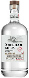 Водка "Хлебная Мера" Хмельная, 0.5 л