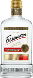 Водка "Беленькая" Золотая, фляга, 250 мл