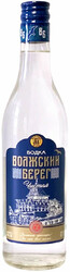 Водка "Волжский Берег" Чистая, 0.5 л