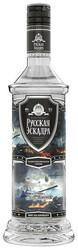 Водка "Русская Эскадра" Танк, 0.7 л