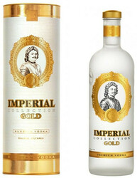 Водка "Императорская Коллекция" Голд, в тубе, 1 л