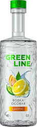 Водка "Бульбашъ Гринлайн" Цитрус, 0.5 л