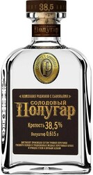 Водка "Polugar" Malt, 615 мл