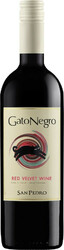 Вино San Pedro, "Gato Negro" Semi-Sweet Red, 2016