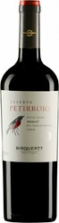 Вино Bisquertt, "Petirrojo" Reserva", Merlot, Colchagua Valley DO, 2018