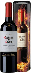 Вино "Casillero del Diablo" Cabernet Sauvignon Reserva, metal boх
