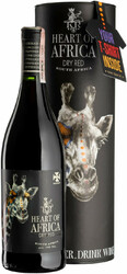 Вино "Heart of Africa" Dry Red, gift tube