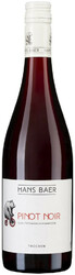 Вино Hans Baer, Pinot Noir, 2019