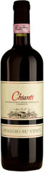 Вино "Poggio Su Vinci" Chianti DOCG
