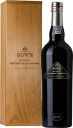 Вино Dow's Vintage Port, Douro, 2013, wooden box