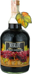 Вино Bostavan, Merlot Demidulce, 1 л