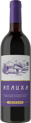 Вино "Апацха" Красное полусухое