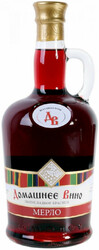 Вино Vinprom Rousse, "Domashnee Vino" Merlot