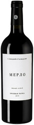 Вино "Красная Горка" Мерло, 2018