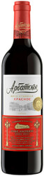 Вино "Арбатское" Красное сухое, 0.7 л