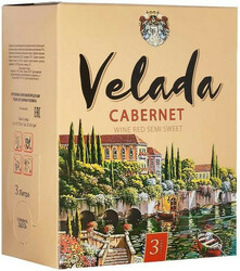 Вино "Velada" Cabernet, bag-in-box, 3 л