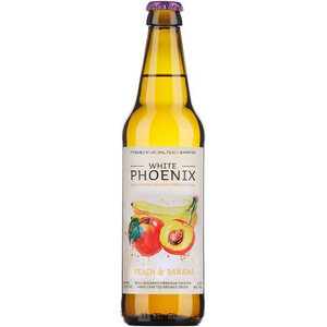 Сидр Cider House, "White Phoenix" Peach & Banana, Mead, 0.45 л