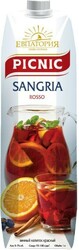 Вино "Picnic" Sangria Rosso, Tetra Pak, 1 л