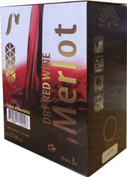 Вино Tikves, Merlot, bag-in-box, 3 л