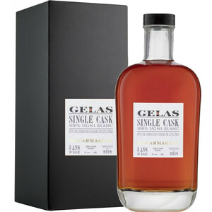 Арманьяк Gelas, "Single Cask" 5 Ans, gift box, 0.7 л