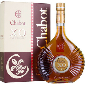 Арманьяк Chabot, XO Superior, gift box, 0.7 л