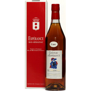 Арманьяк Chateau d'Esperance, Bas-Armagnac, 5 years, box, 0.7 л