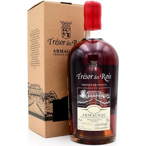 Арманьяк Vinet-Delpech, "Tresor des Rois" Armagnac AOC, 1976, gift box, 0.7 л