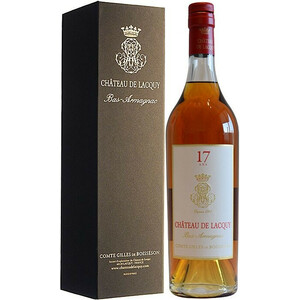 Арманьяк Chateau de Lacquy, Bas-Armagnac 17 Ans, gift box, 0.7 л