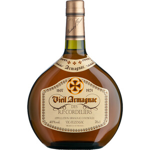 Арманьяк Gelas, "Vieil Armagnac des R.P. Cordeliers", 0.7 л