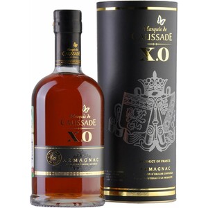 Арманьяк "Marquis de Caussade" X.O., Armagnac AOC, gift box, 0.7 л