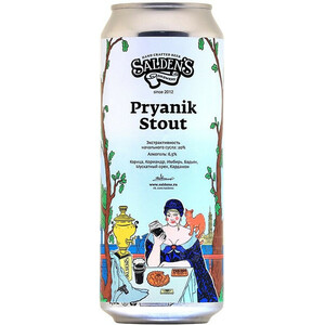 Пиво Salden's, "Pryanik Stout", in can, 0.5 л