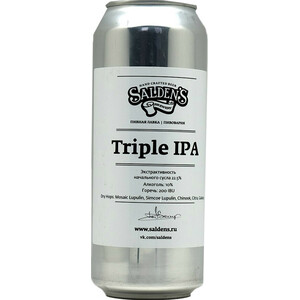 Пиво Salden's, Triple IPA, in can, 0.5 л