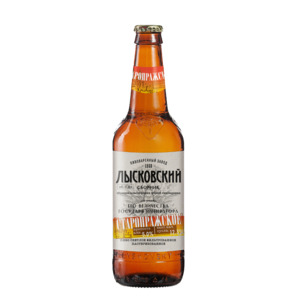 ПИВО СТАРОПРАЖСКОЕ светлое 5% ст/б 0,5 л