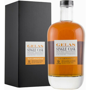 Арманьяк Gelas, "Single Cask" 9 Ans, gift box, 0.7 л
