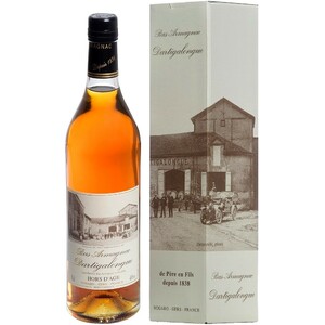 Арманьяк Dartigalongue Hors D'Age, Bas Armagnac AOC, gift box, 0.7 л