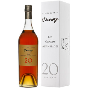Арманьяк Darroze, "Les Grands Assemblages" 20 ans d'age, Bas-Armagnac, gift box, 0.7 л