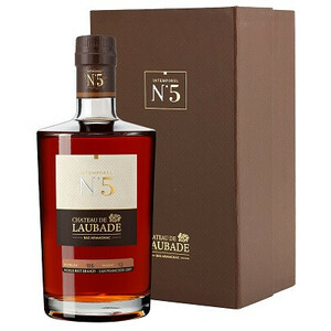Арманьяк Chateau de Laubade, "Intemporel №5", gift box, 0.7 л