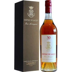 Арманьяк Chateau de Lacquy, Bas-Armagnac 30 Ans, gift box, 0.7 л