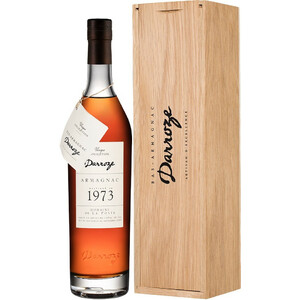 Арманьяк Darroze, Bas-Armagnac "Domaine de La Poste", 1973, wooden box, 0.7 л