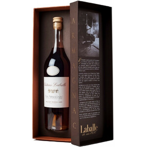Арманьяк Chateau Laballe, Vintage, Bas Armagnac AOC, 1965, gift box, 0.7 л