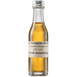 Арманьяк Darroze, "Les Grands Assemblages" 20 ans d'age, Bas-Armagnac, 30 мл