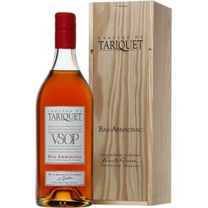 Арманьяк "Chateau du Tariquet" VSOP, Bas-Armagnac AOC, wooden box, 1.5 л